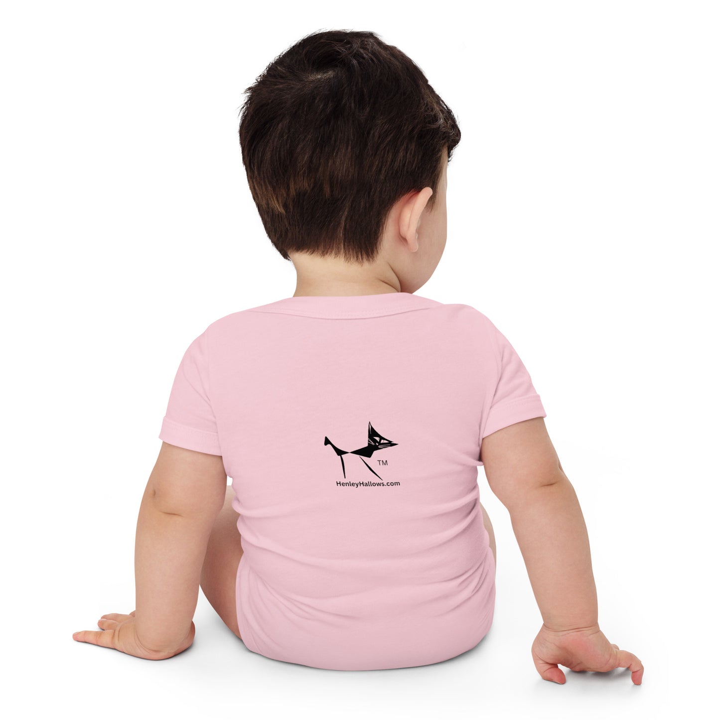 Cats Who Surf Baby short sleeve one piece