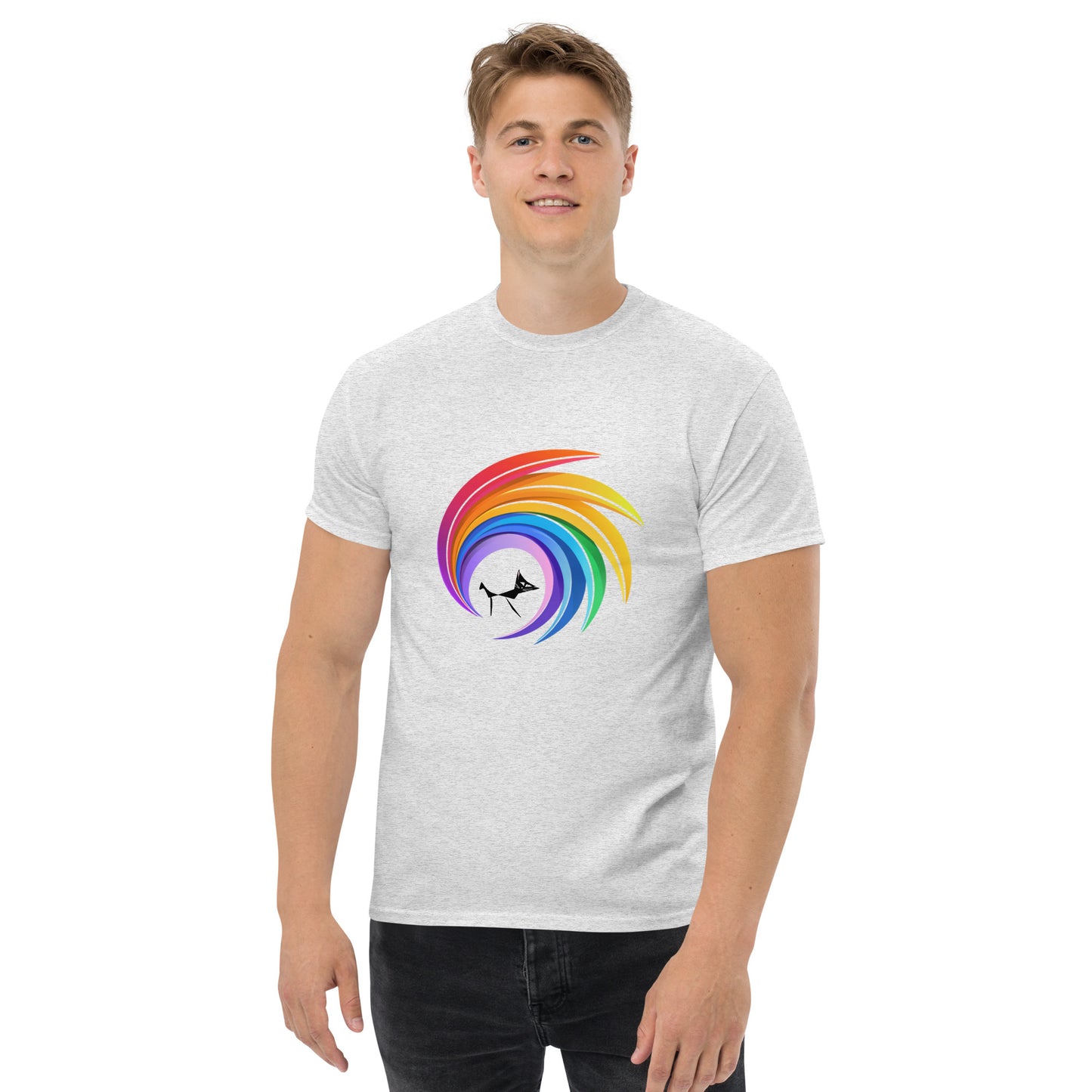 Henley's Pride Men's classic tee swirl unisex