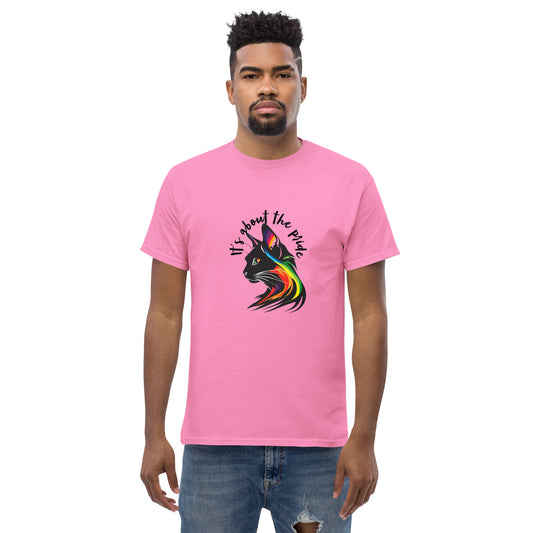 Henley's Pride Men's classic tee Pride Cat