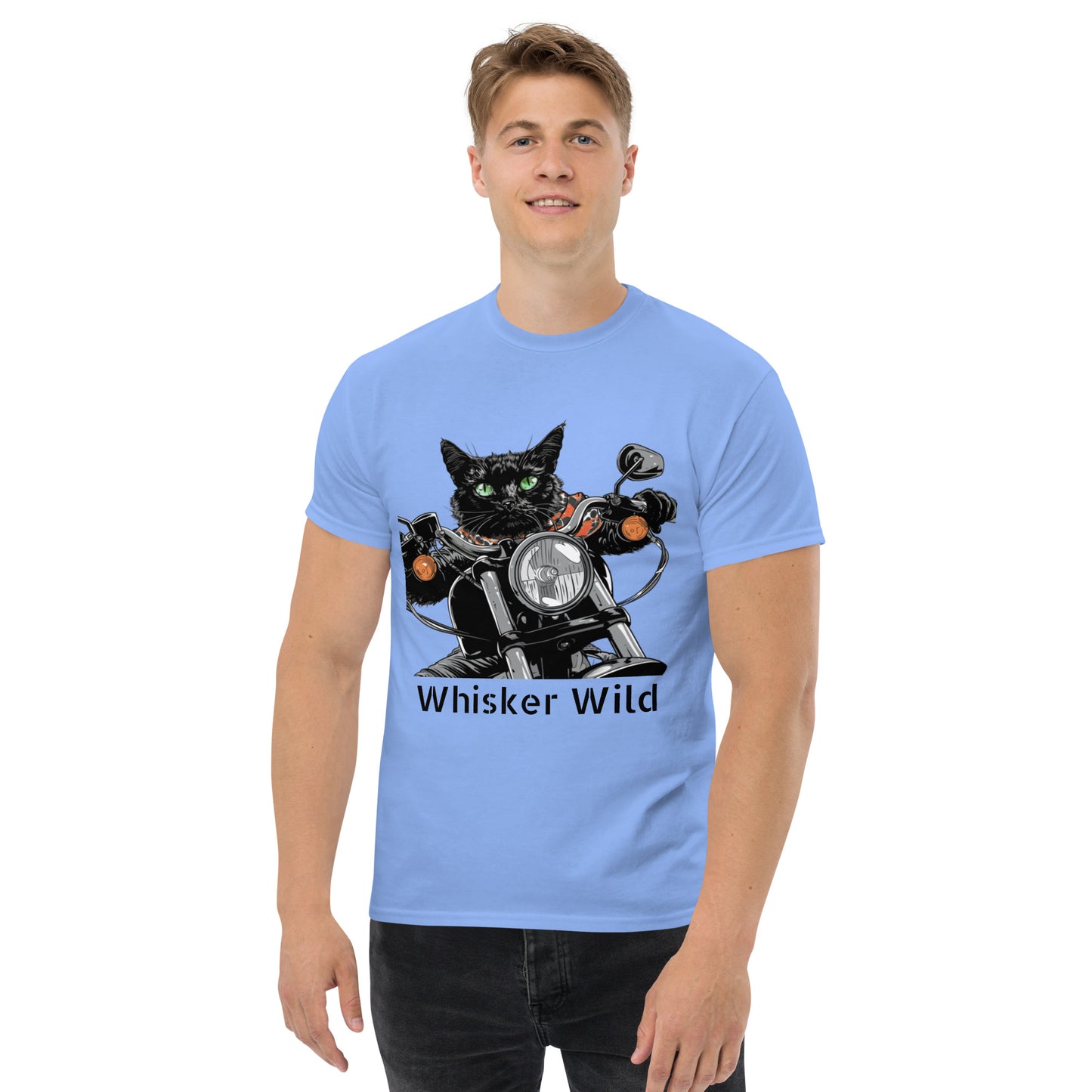 Henley's Whisker Wild tee unisex