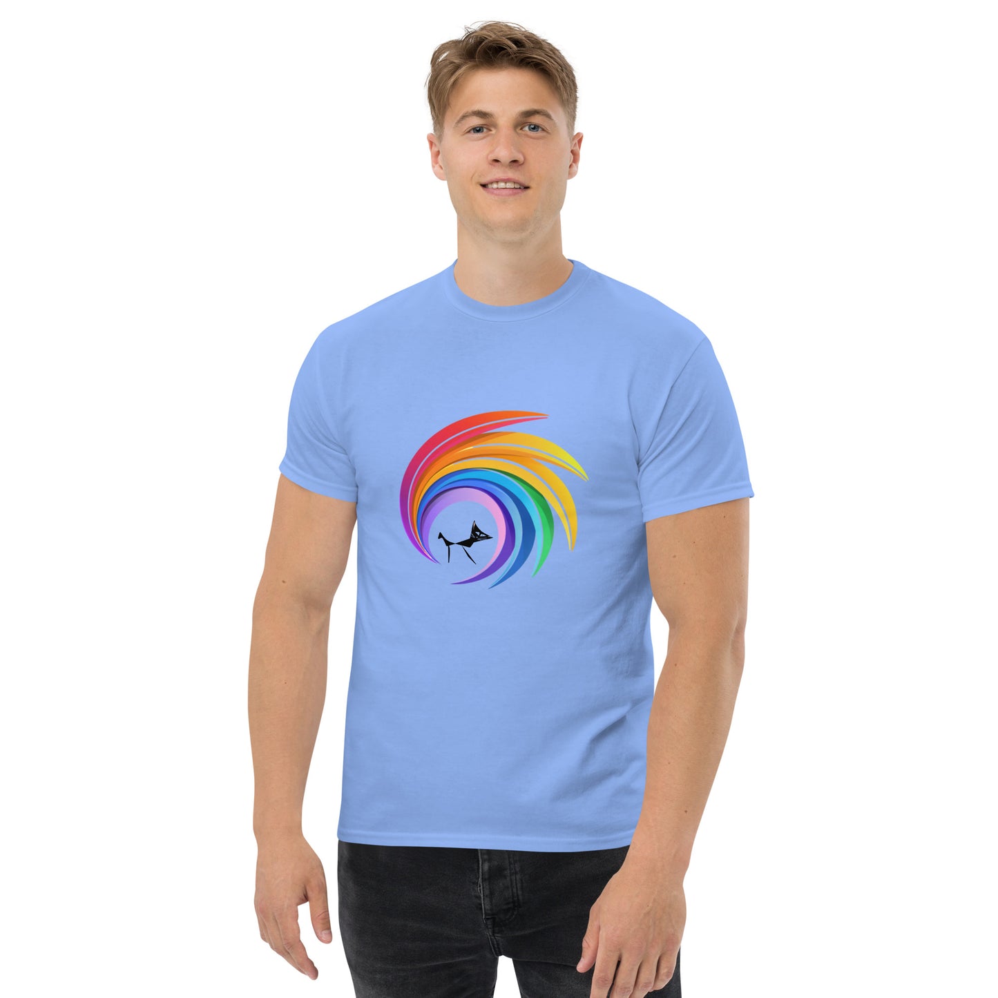 Henley's Pride Men's classic tee swirl unisex