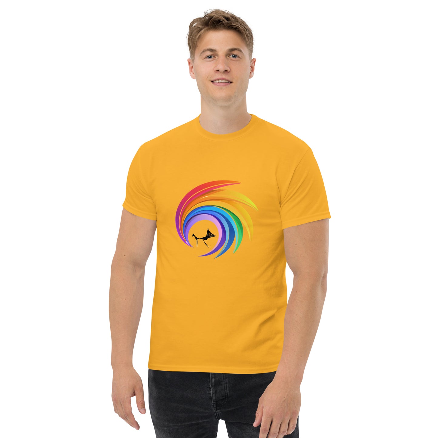 Henley's Pride Men's classic tee swirl unisex