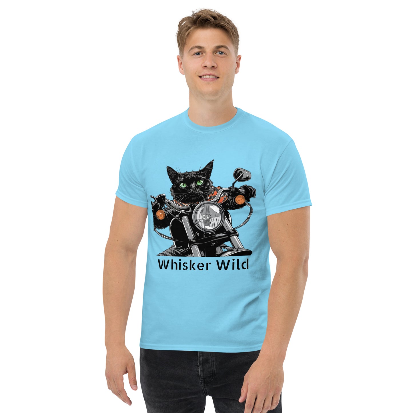 Henley's Whisker Wild tee unisex