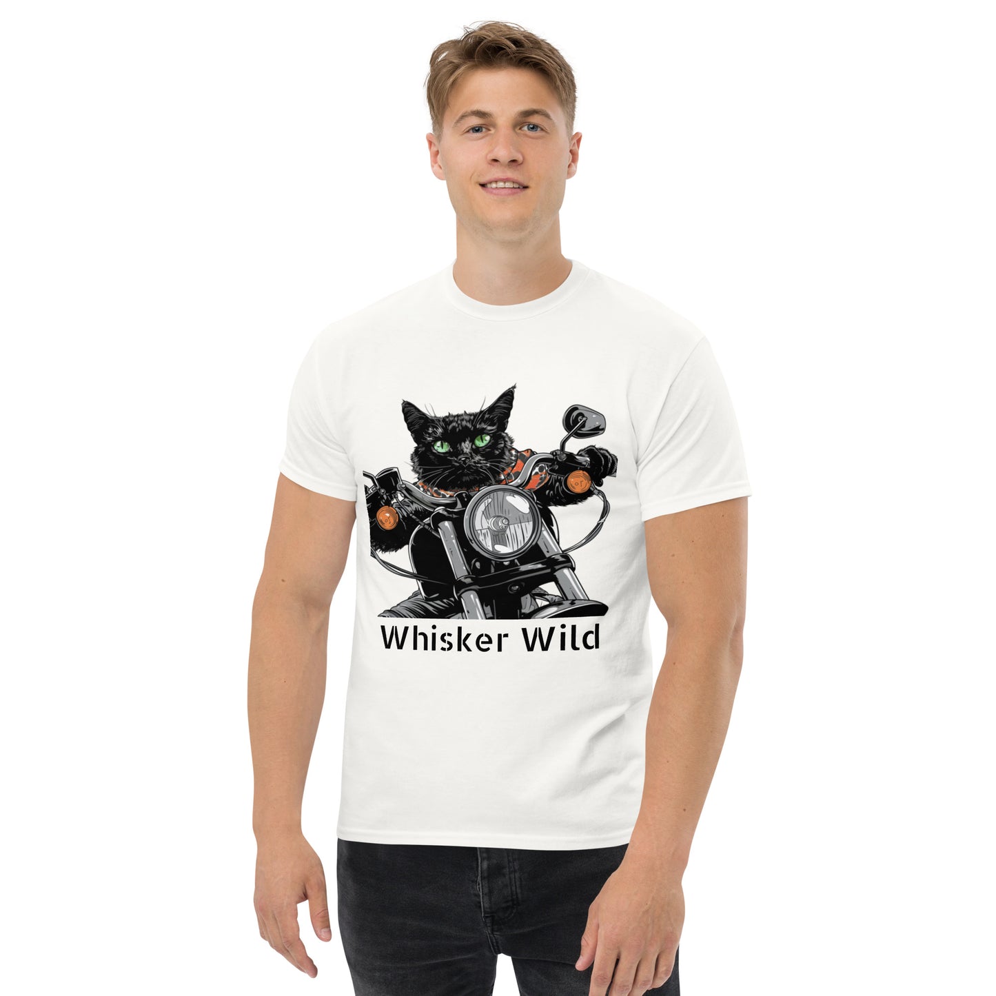 Henley's Whisker Wild tee unisex