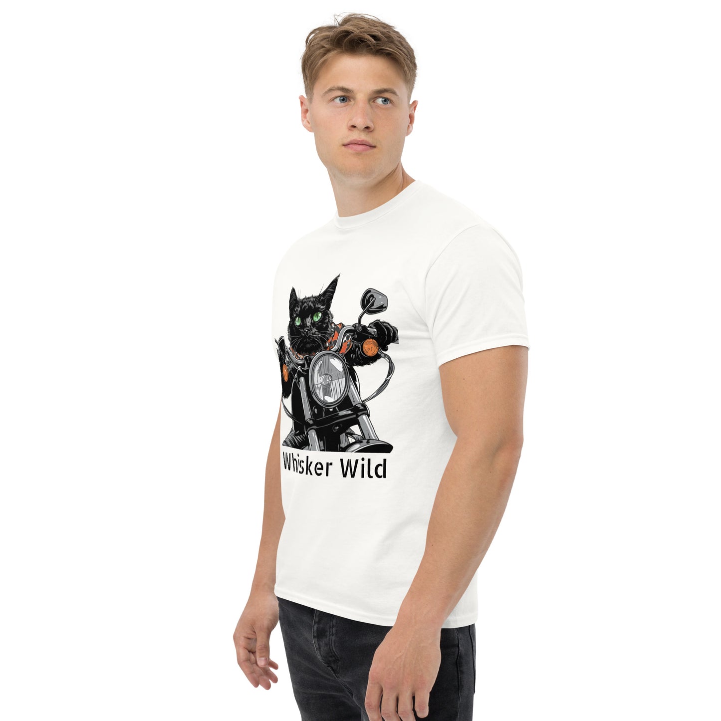 Henley's Whisker Wild tee unisex