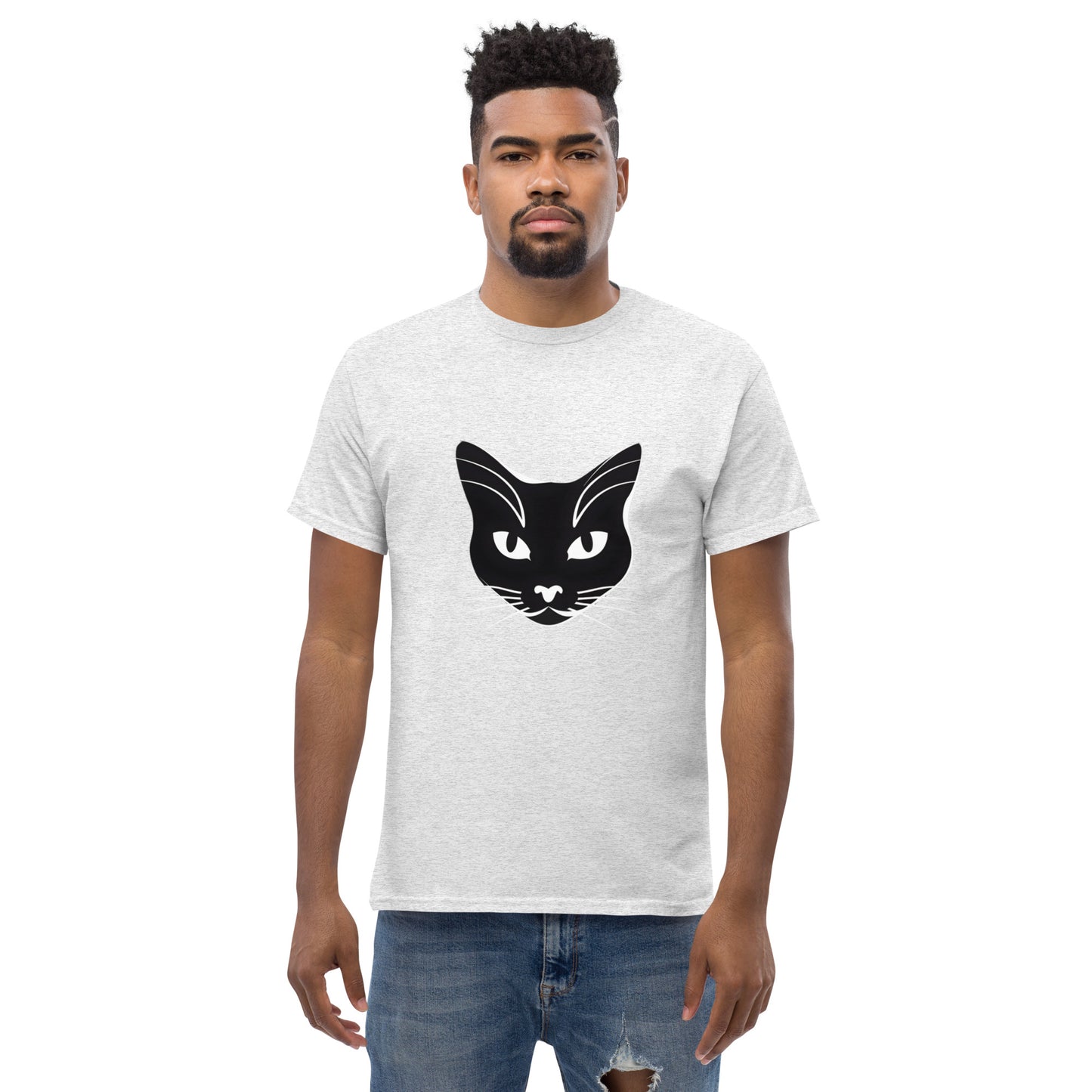 Henley Happy Cat Unisex classic tee