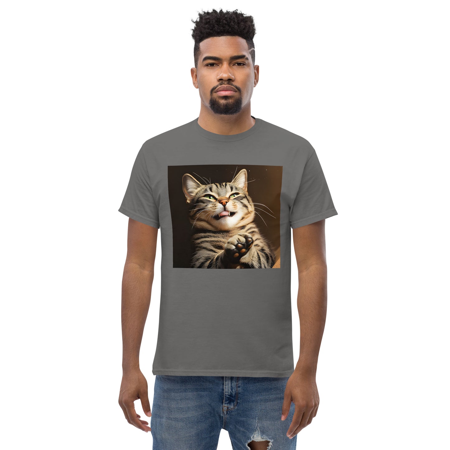 Sketchy Paw Forward! Unisex classic tee shirt