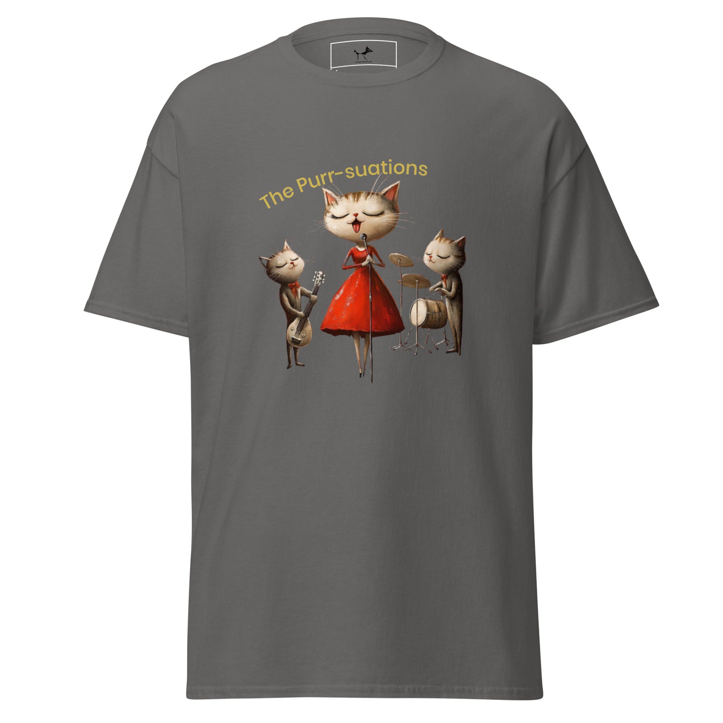 Henley's Global Love! The Purrsations Perform! unisex tee