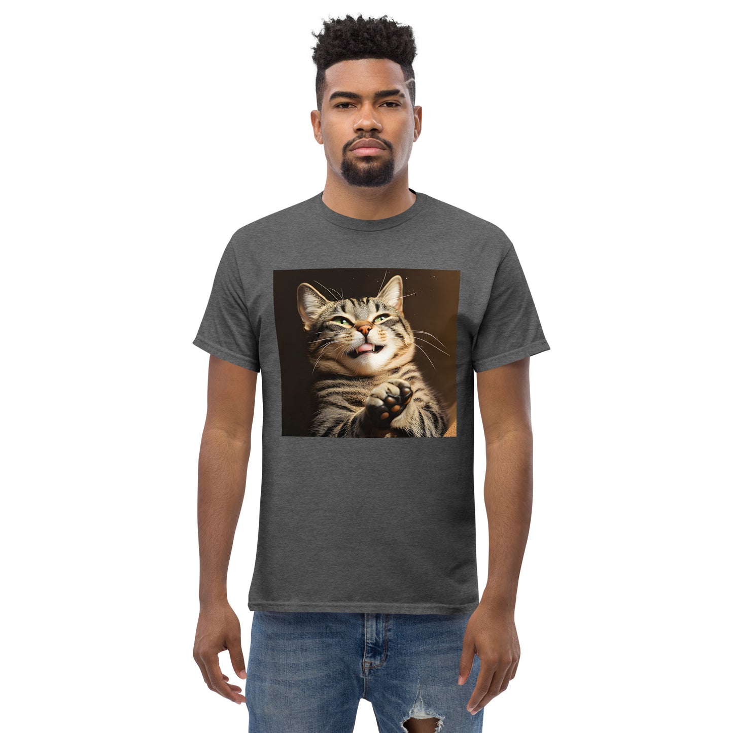 Sketchy Paw Forward! Unisex classic tee shirt