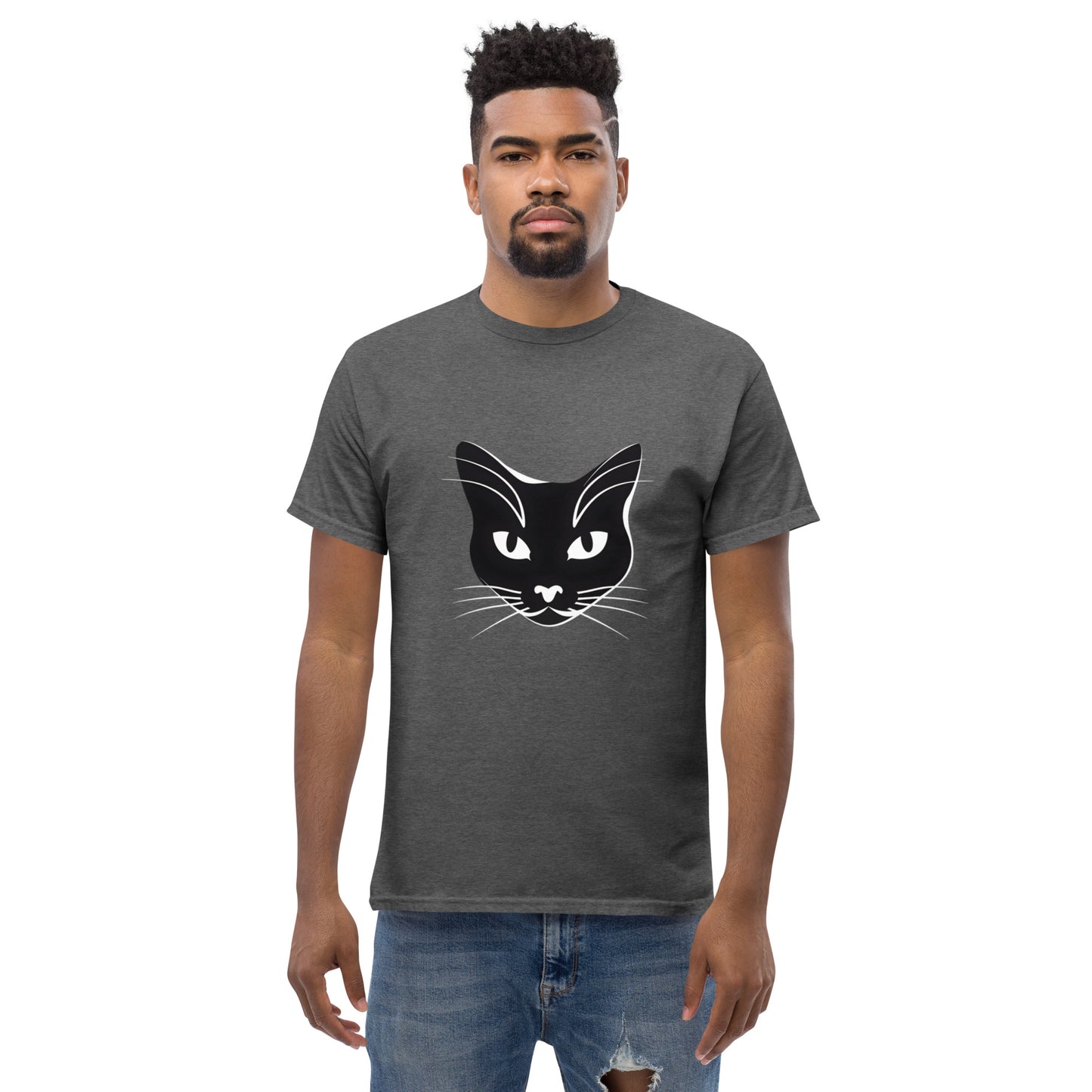 Henley Happy Cat Unisex classic tee