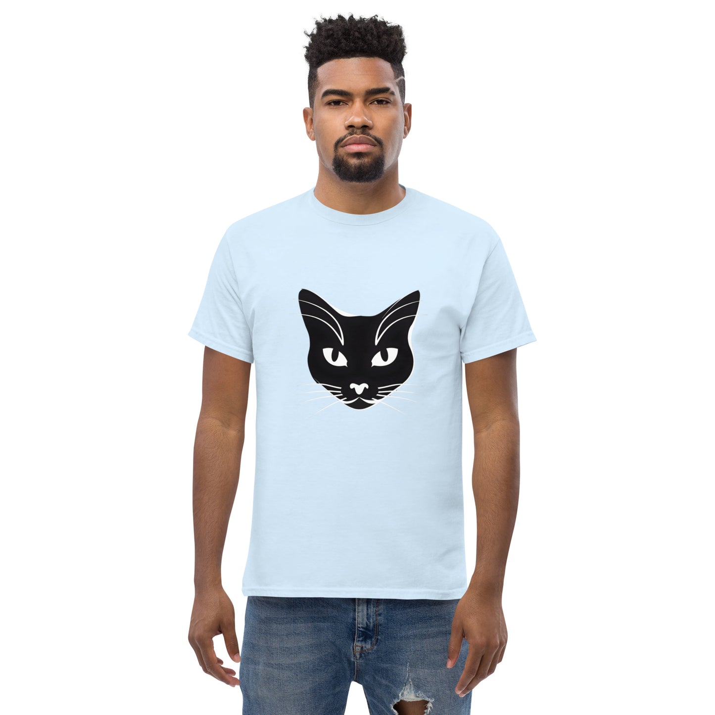 Henley Happy Cat Unisex classic tee