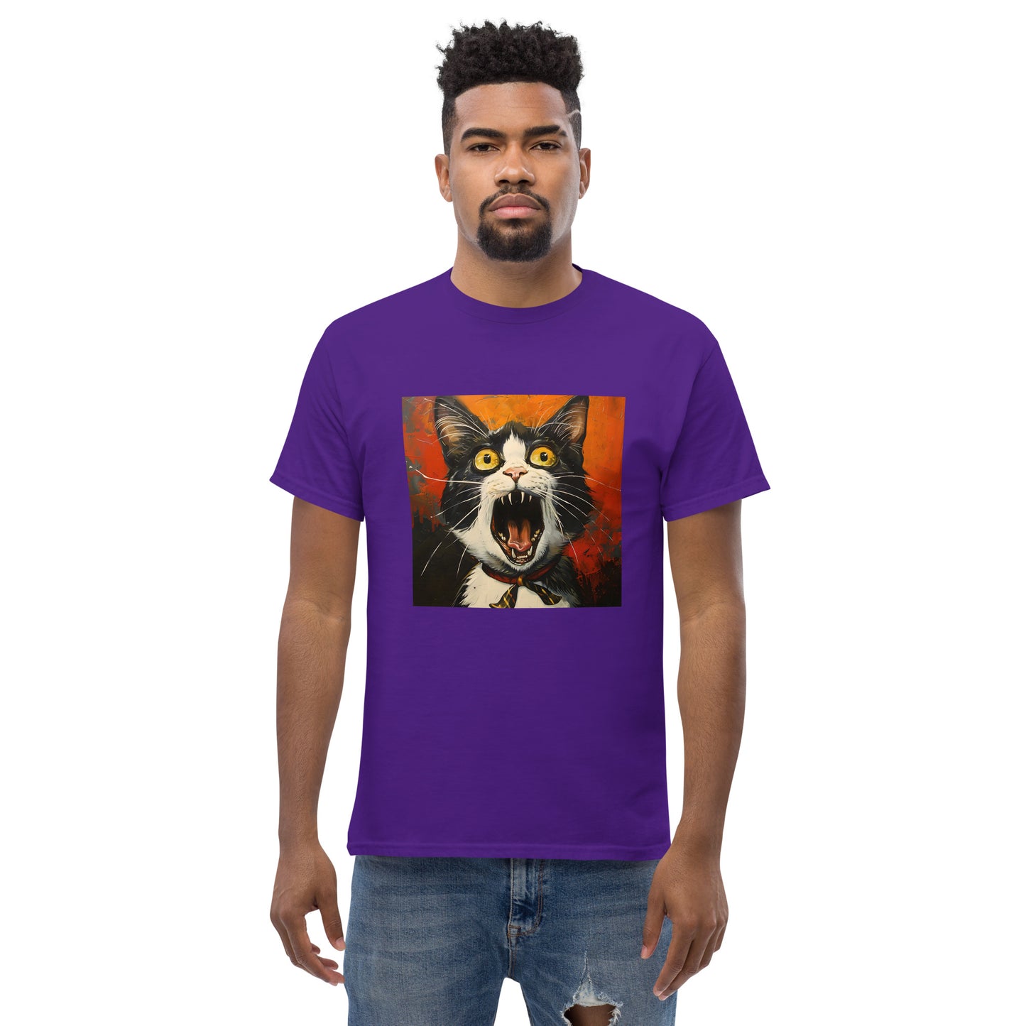 Surprised Squeezy Cat! classic tee unisex 2