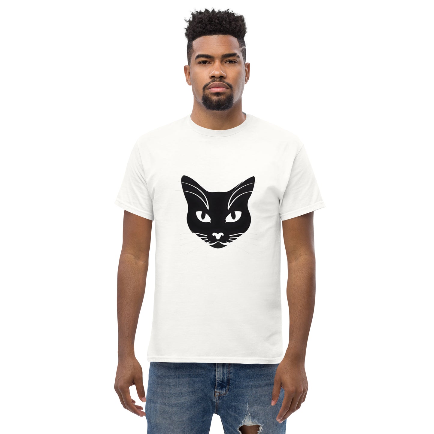 Henley Happy Cat Unisex classic tee