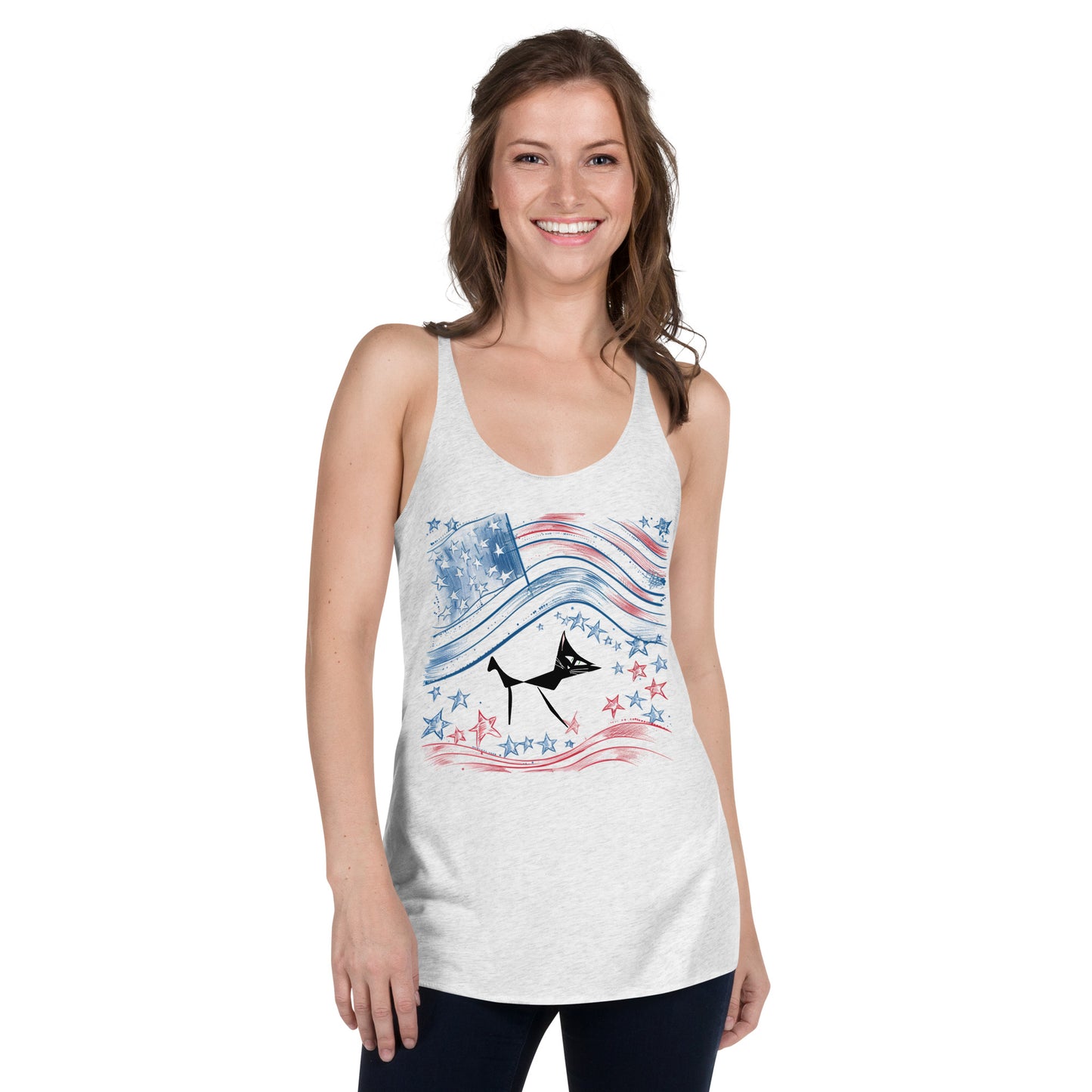 Henley USA Women's Racerback Tank