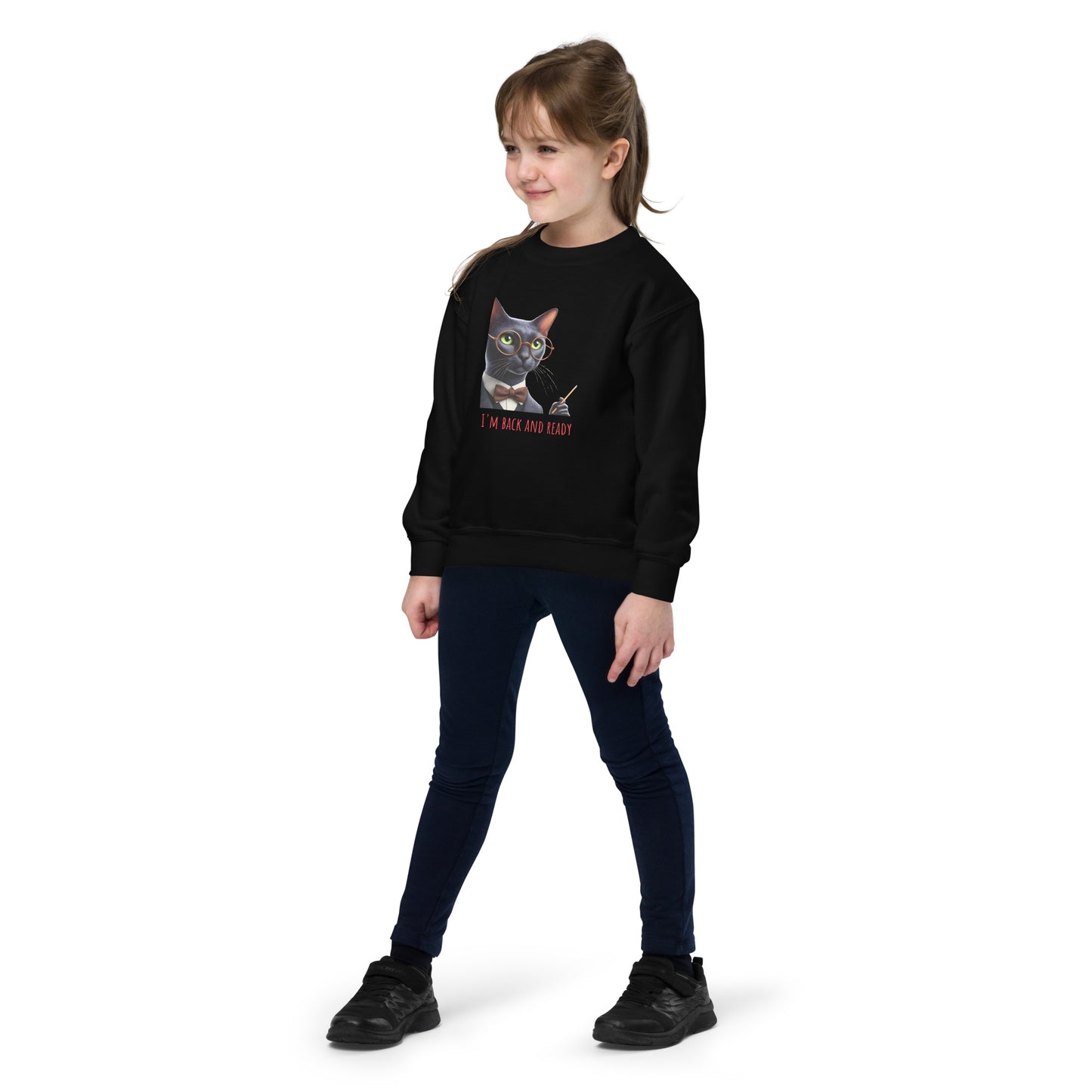 Henley Back to School - the teacher! Unisex Youth crewneck sweatshirt