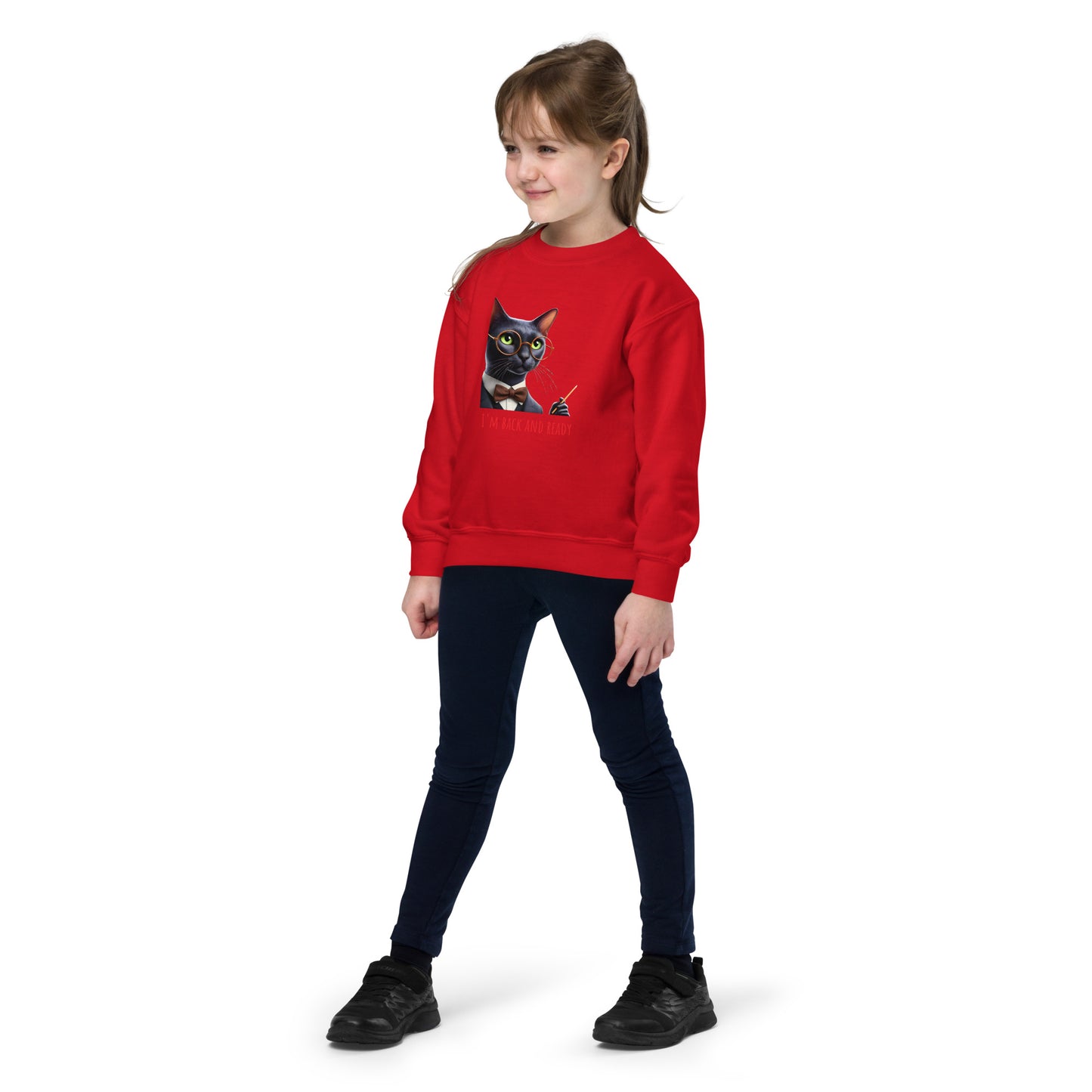 Henley Back to School - the teacher! Unisex Youth crewneck sweatshirt