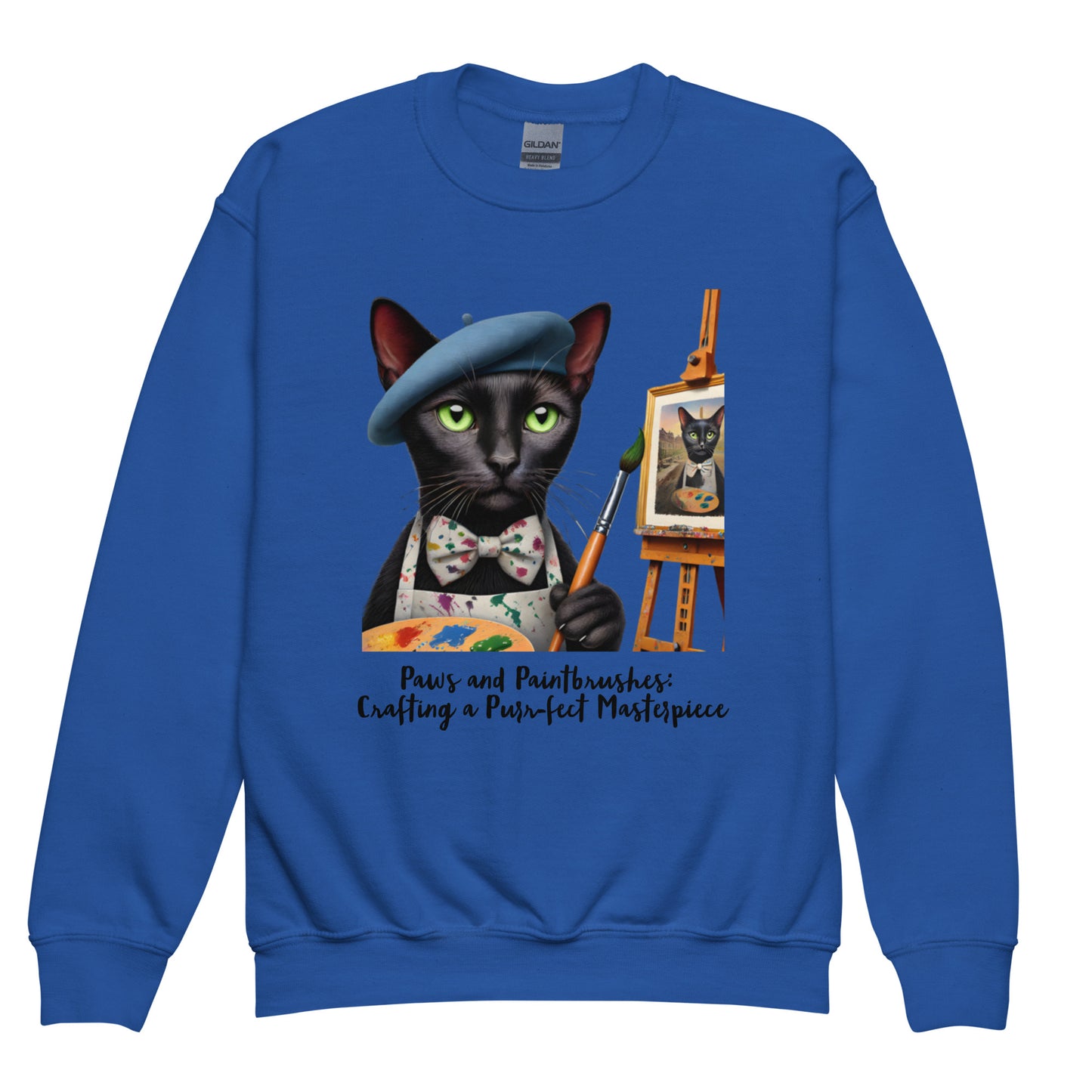 Henley's Art Class - Unisex Youth crewneck sweatshirt