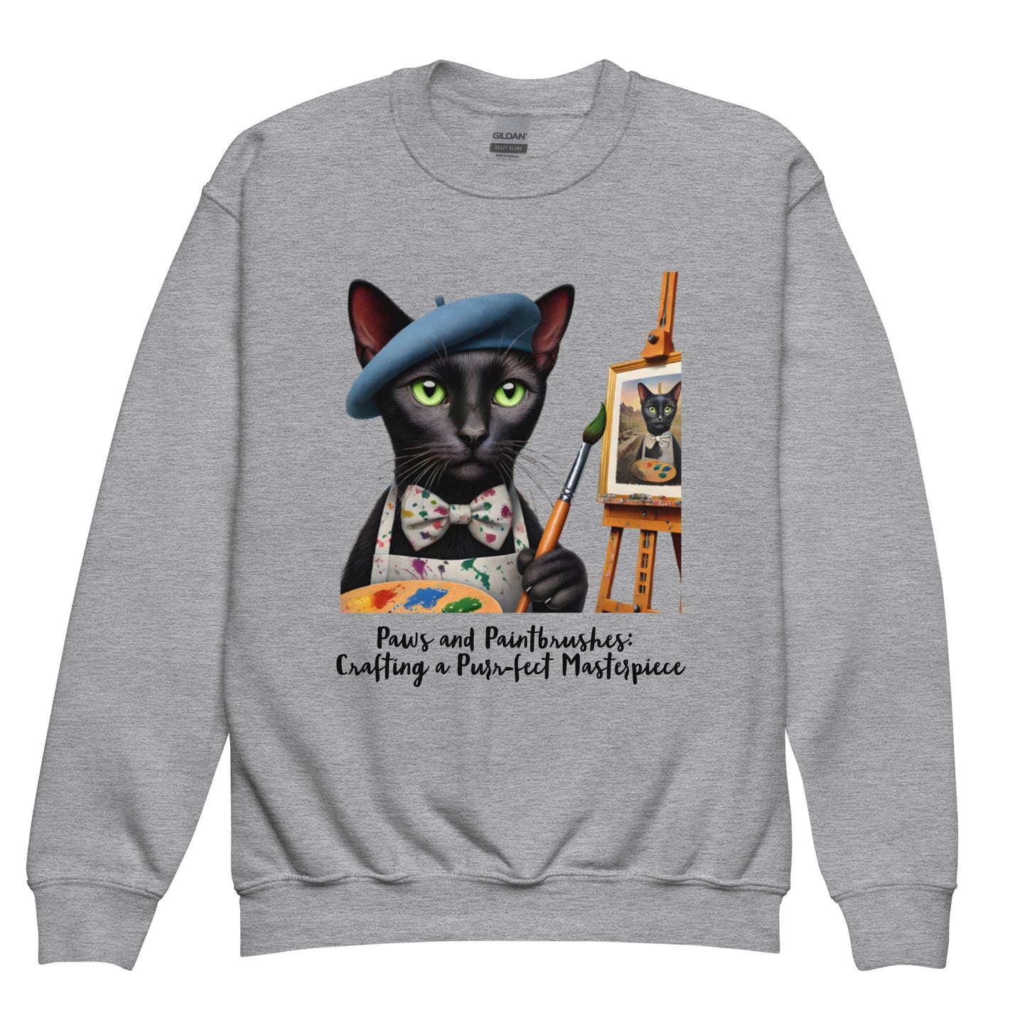 Henley's Art Class - Unisex Youth crewneck sweatshirt