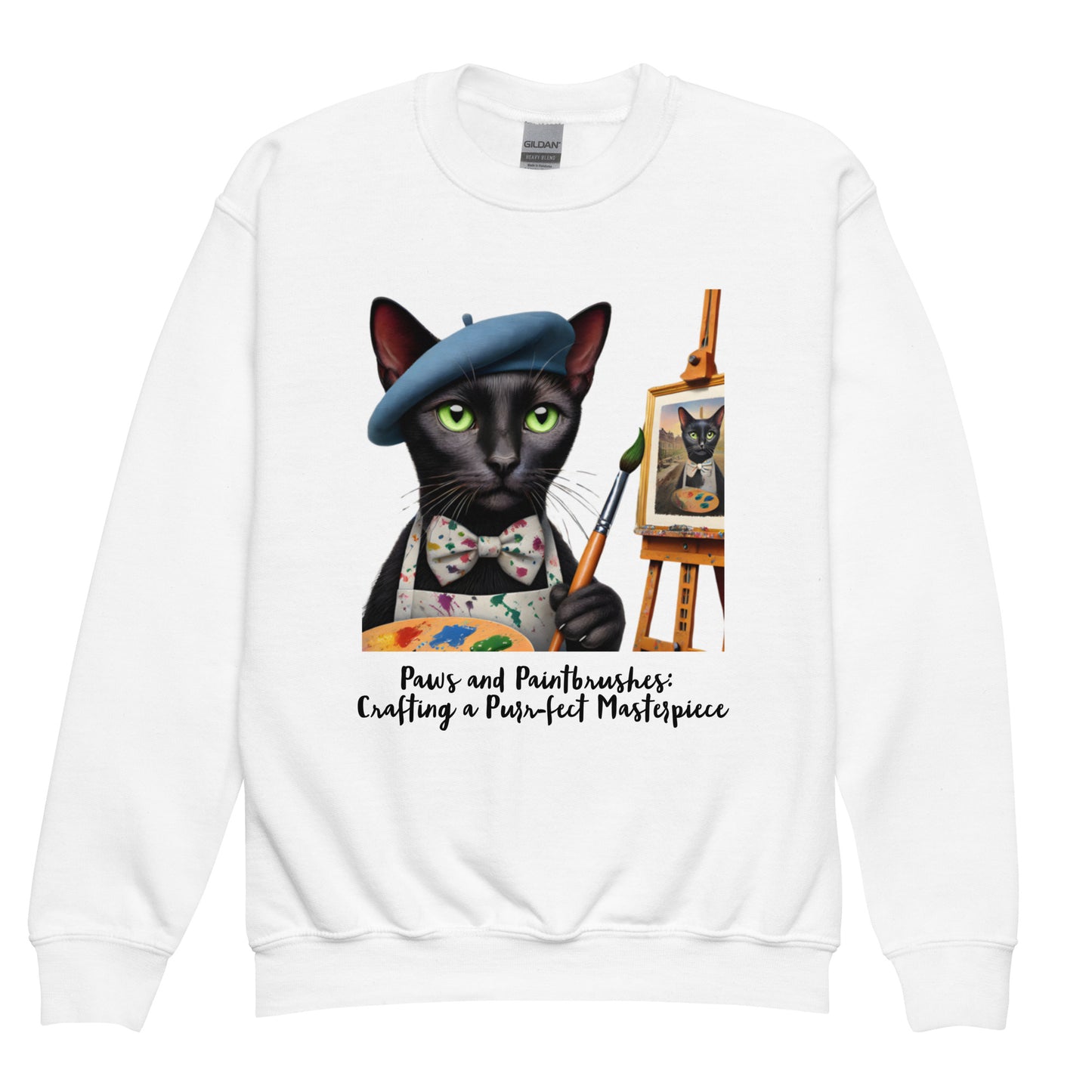 Henley's Art Class - Unisex Youth crewneck sweatshirt